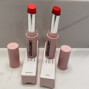 Glossier ultralip Portrait and Fete.